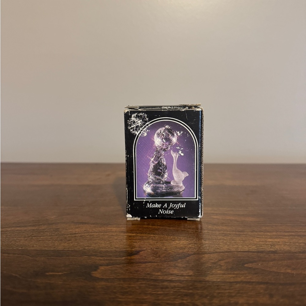 Precious Moments Figurine Make A Joyful Noise 1990
